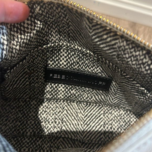 REBECCA MINKOFF White Crossbody Bag | Gold Accents - Picture 2 of 6